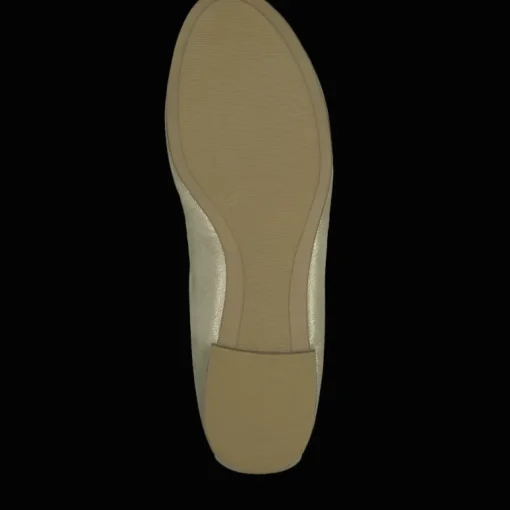 Ballerina  in Pelle Beige