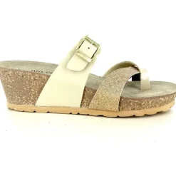 Ciabatta Infradito Bio Color's Art. 258A311 PLATINO