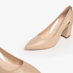 Decolletè Donna Aperto Ai Lati Tacco Largo