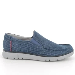 Mocassino Uomo con Elastici Laterali in Cordura Jeans