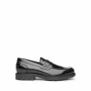 Mocassino uomo in pelle  Art.I001670U 100 Nero