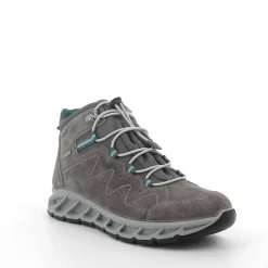 Polacchino in Goretex  Camoscio e Tela Grigio Scuro