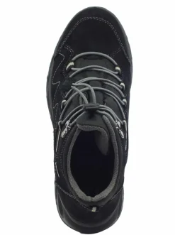 Polacchino in Goretex  Camoscio e Tela Nero