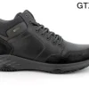 Polacchino in Goretex con lacci in Nappa Nero