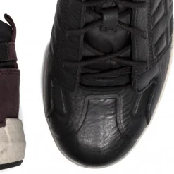 Polacchino in pelle con lacci Amphibiox Nero