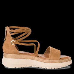 Sandalo donna con zeppina e cinturino alla schiava