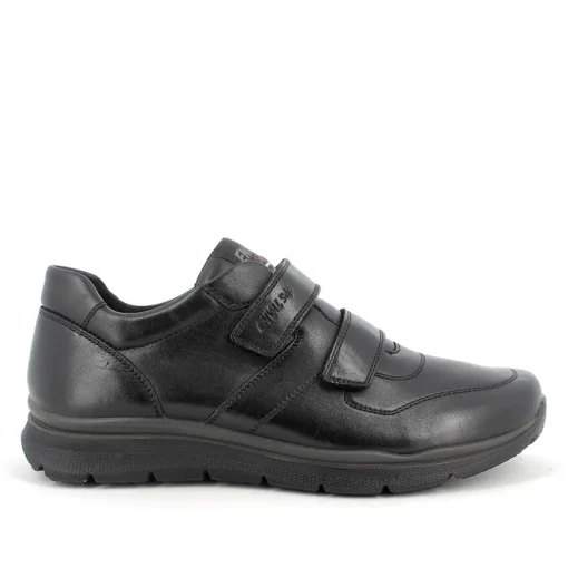 Scarpa da Uomo con 2 Strappi Nero