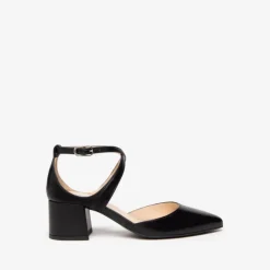 Scarpa Donna Con Cinturini Incrociati e Tacco Largo