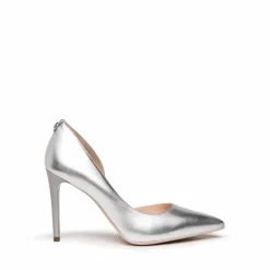 Scarpa Donna in Pelle Laminata con Tacco a Stiletto