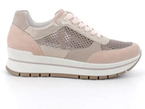 Scarpa Sportiva da Donna Con Retina  e Zeppa
