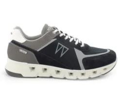 Scarpa Sportiva Uomo in Goretex  Scamosciata e Tela