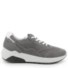 Scarpa Sportiva Uomo  In Nabuk Con Lacci