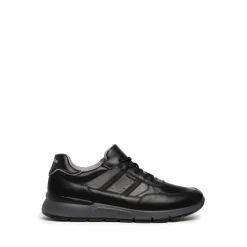 Scarpa Sportiva Uomo In Pelle con Lacci