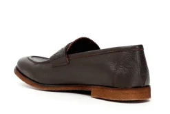 Slip-on mocassino uomo in pelle e passante Penny
