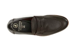 Slip-on mocassino uomo in pelle e passante Penny