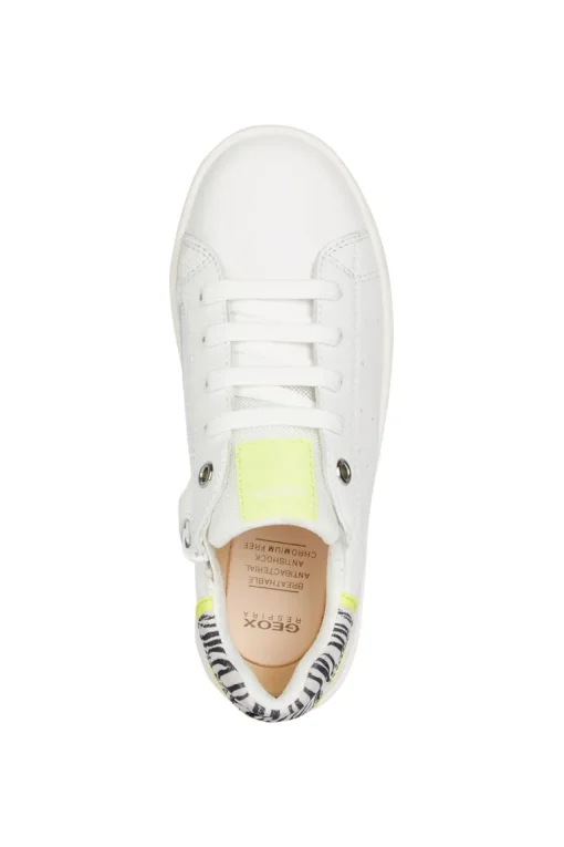 Sneakers bimba e ragazza in pelle e camoscio