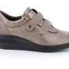 Sneakers donna con doppio strappo