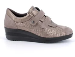 Sneakers donna con doppio strappo