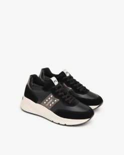Sneakers donna con lacci