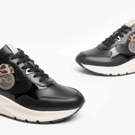 Sneakers Donna con  Lacci e maculato