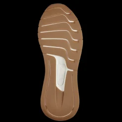 Sneakers donna con lacci in tessuto elasticizzato