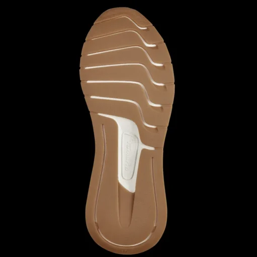 Sneakers donna con lacci in tessuto elasticizzato