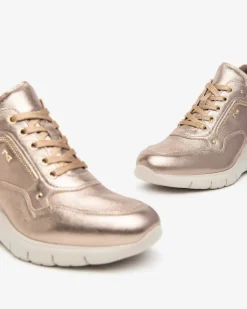 Sneakers Donna Con Zeppa Alta