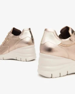 Sneakers Donna Con Zeppa Alta