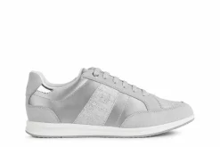 Sneakers donna in Raso e Camoscio