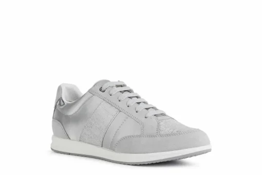 Sneakers donna in Raso e Camoscio