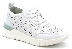 Sneakers donna  traforata con lacci