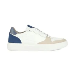 Sneakers Uomo Pelle Con Lacci