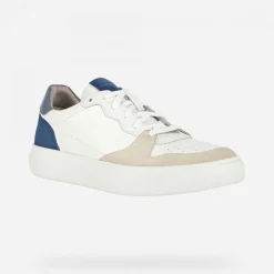 Sneakers Uomo Pelle Con Lacci