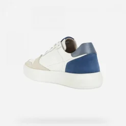 Sneakers Uomo Pelle Con Lacci