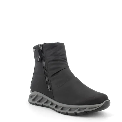 Stivaletto in Goretex in Tessuto Tecnico Nero