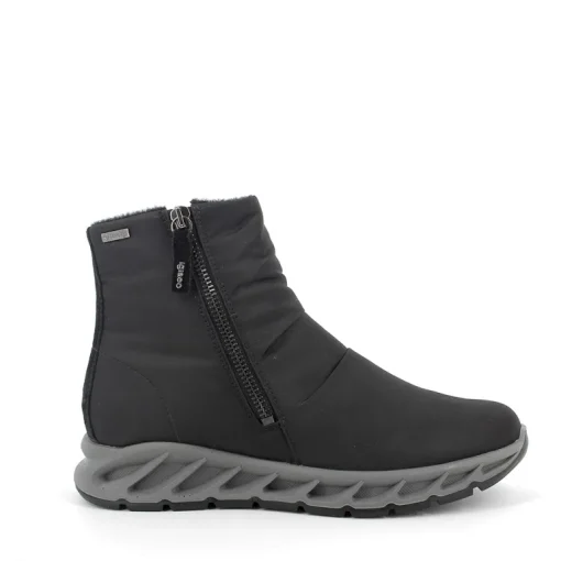 Stivaletto in Goretex in Tessuto Tecnico Nero