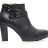 Stivaletto in pelle Nero