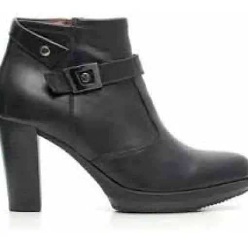 Stivaletto in pelle Nero