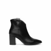 Stivaletto in pelle tipo Texano