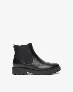Stivaletto tipo Betles con Punta a Coda di Rondine